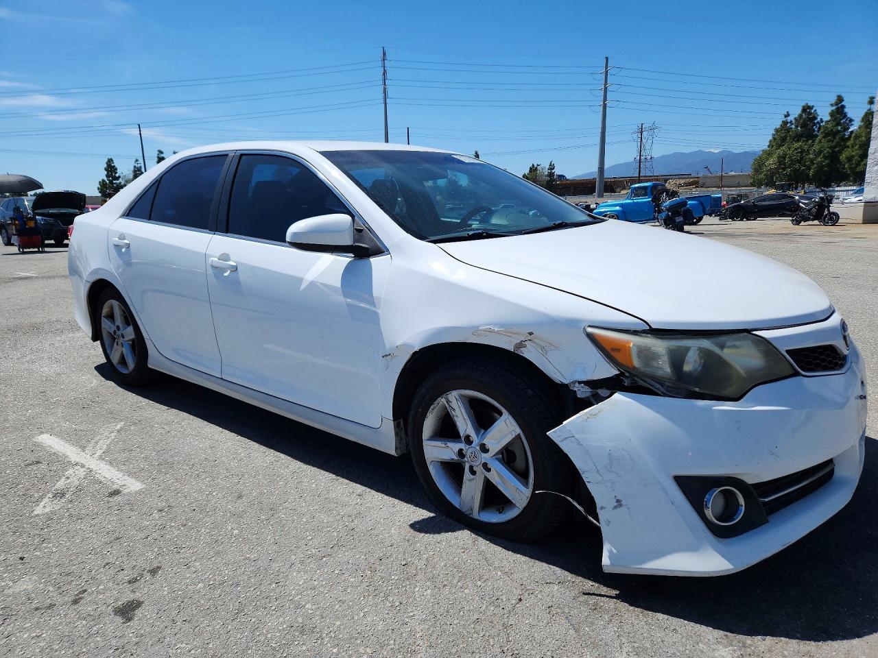 2012 Toyota Camry Se White vin: 4T1BF1FK8CU133281