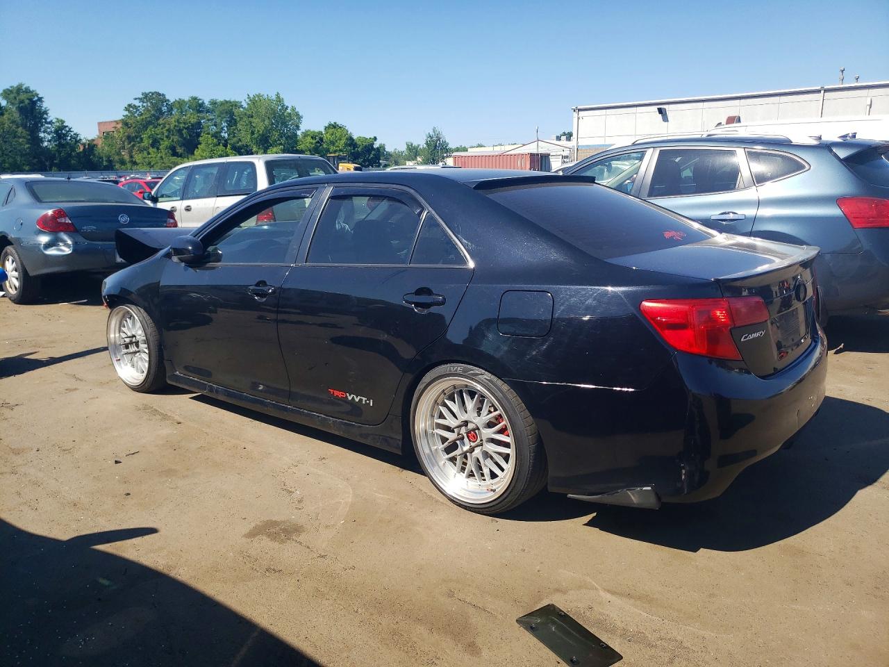 2012 Toyota Camry Se Черный vin: 4T1BF1FK8CU133510