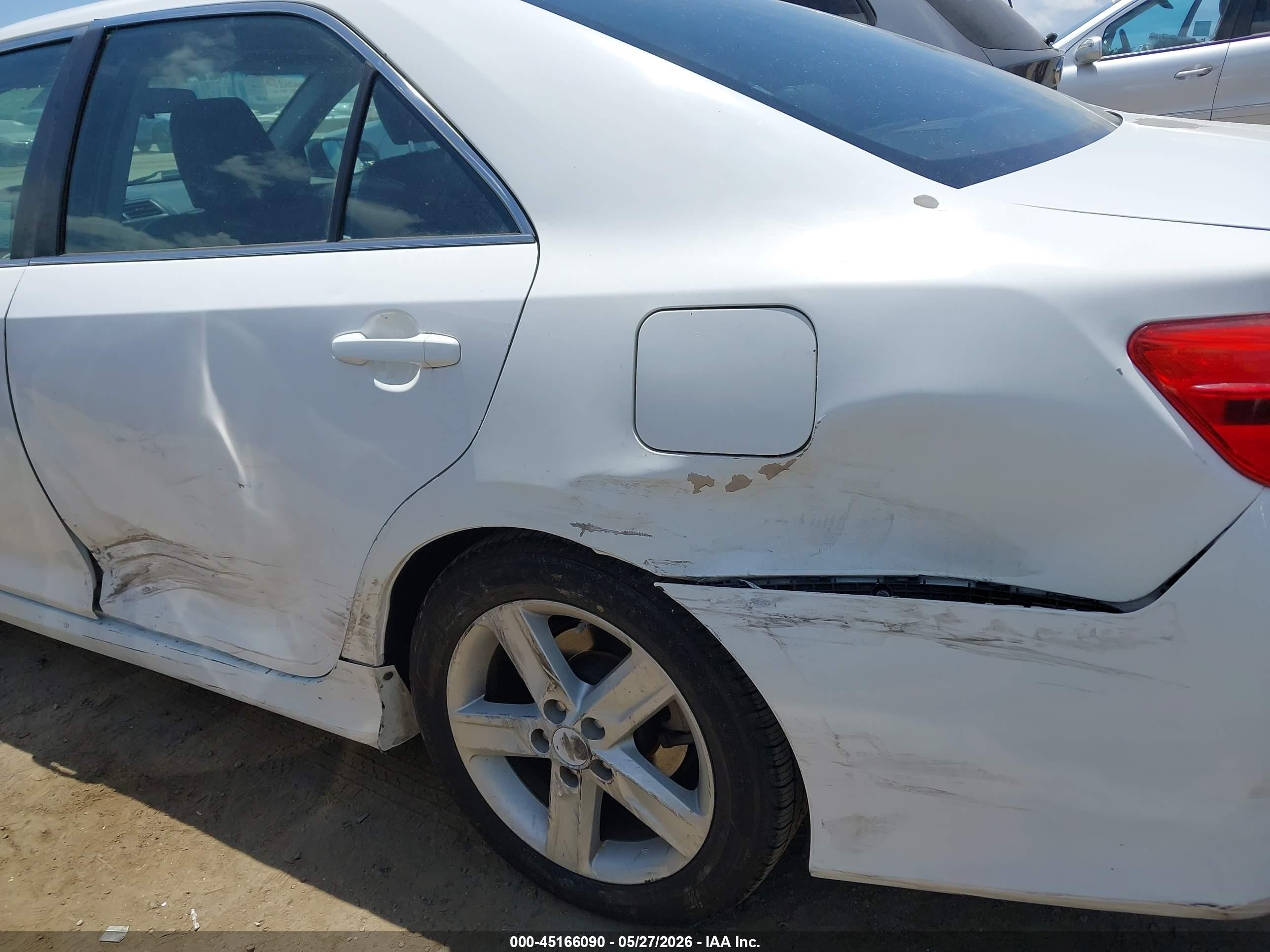 2012 Toyota Camry Se White vin: 4T1BF1FK8CU145317