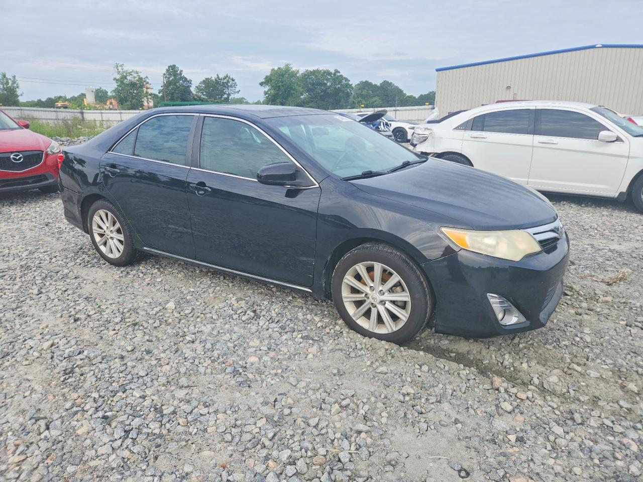 2012 Toyota Camry Xle Черный vin: 4T1BF1FK8CU146290