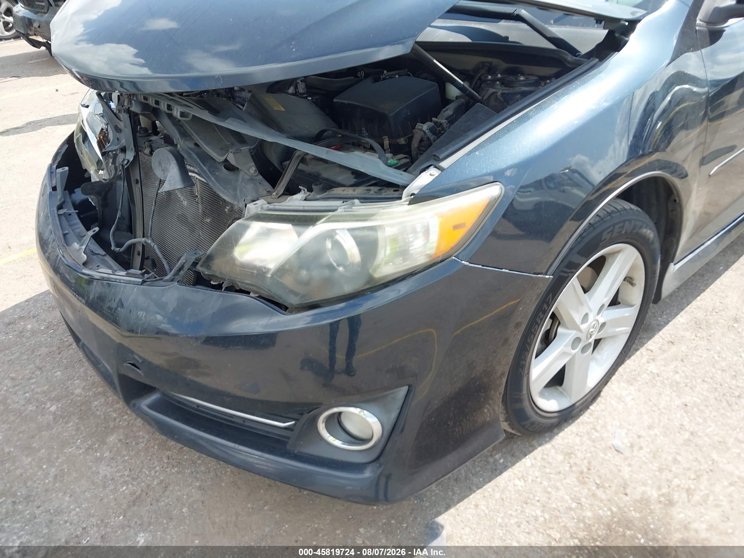 2012 Toyota Camry Se Gray vin: 4T1BF1FK8CU159718