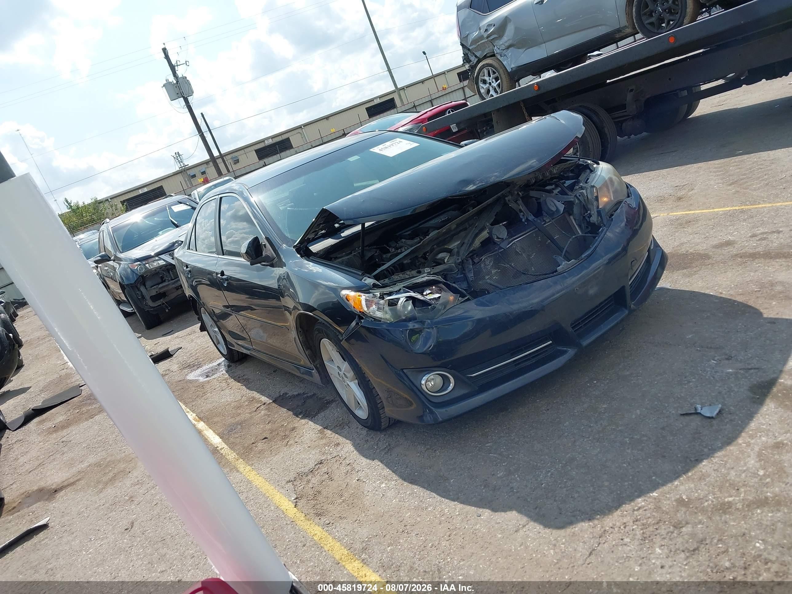 2012 Toyota Camry Se Gray vin: 4T1BF1FK8CU159718