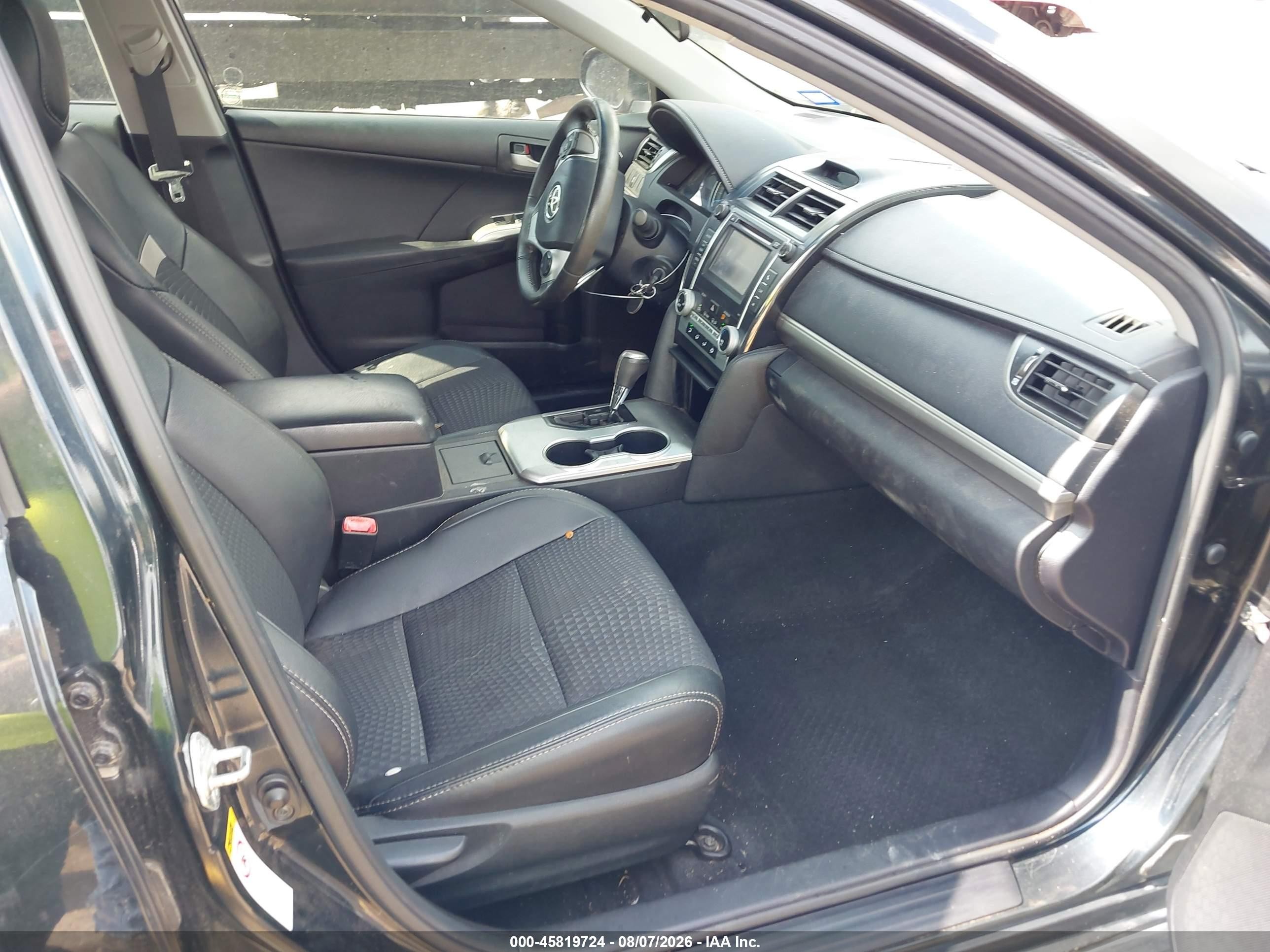 2012 Toyota Camry Se Gray vin: 4T1BF1FK8CU159718