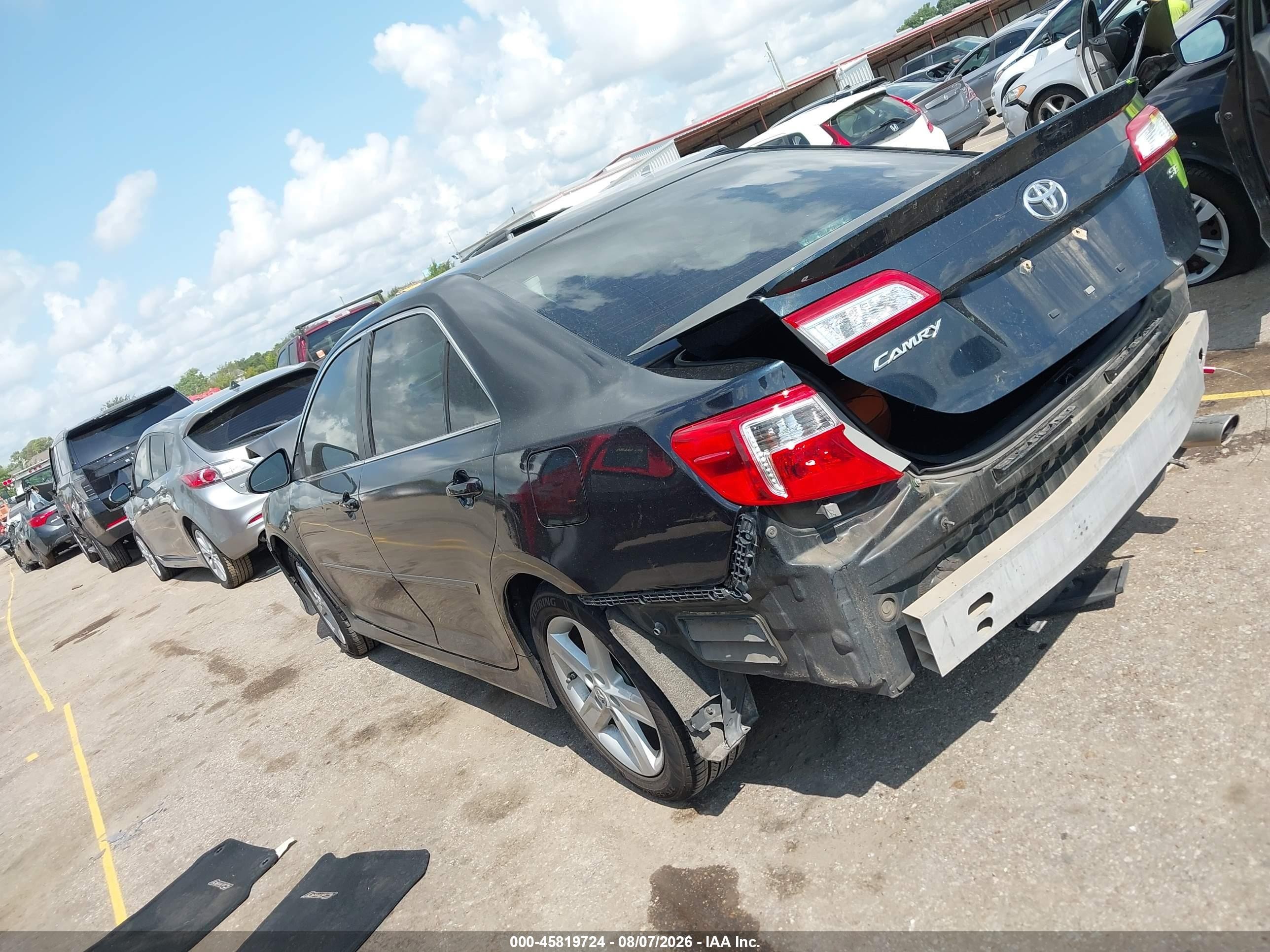 2012 Toyota Camry Se Gray vin: 4T1BF1FK8CU159718