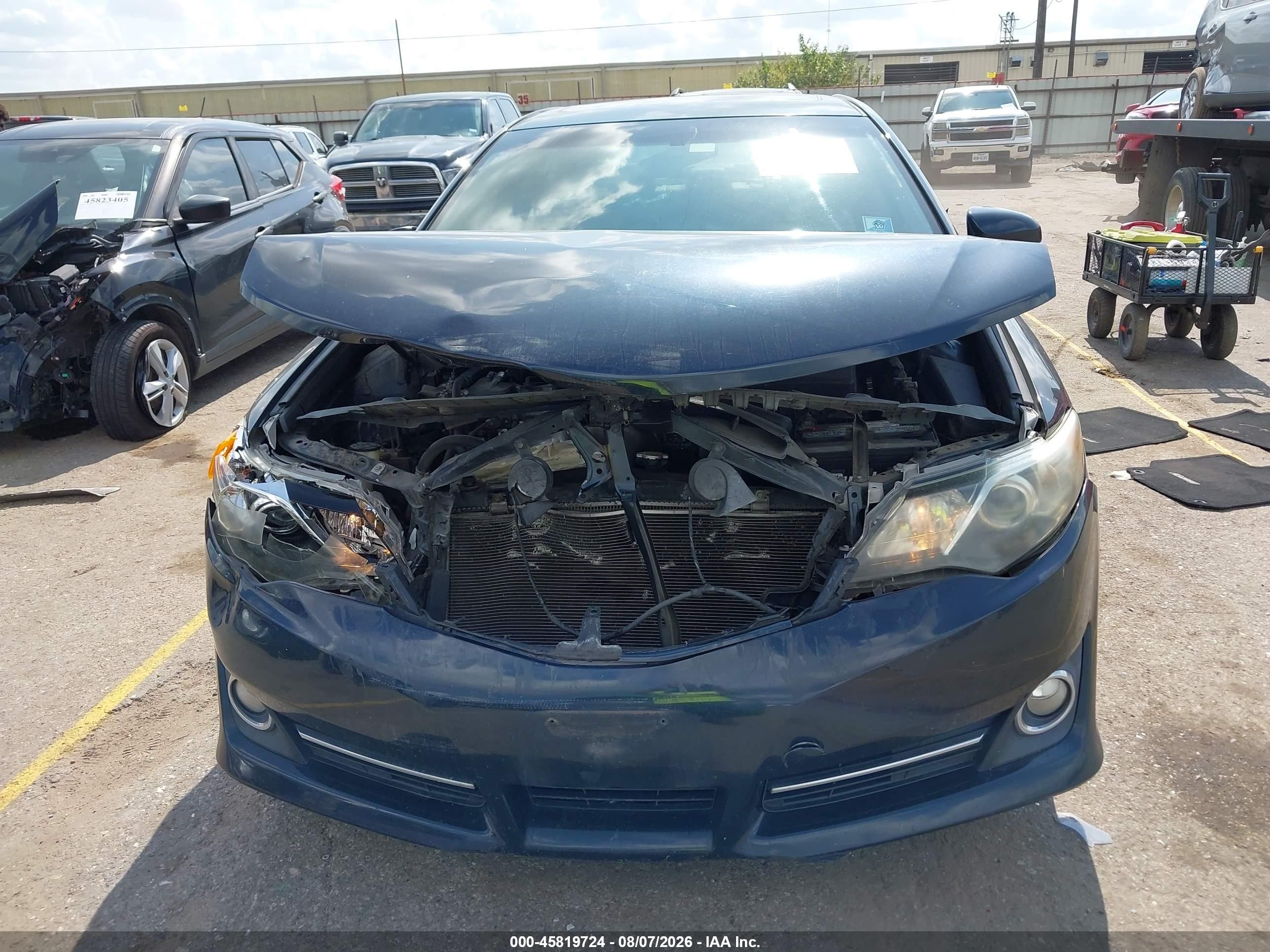 2012 Toyota Camry Se Gray vin: 4T1BF1FK8CU159718