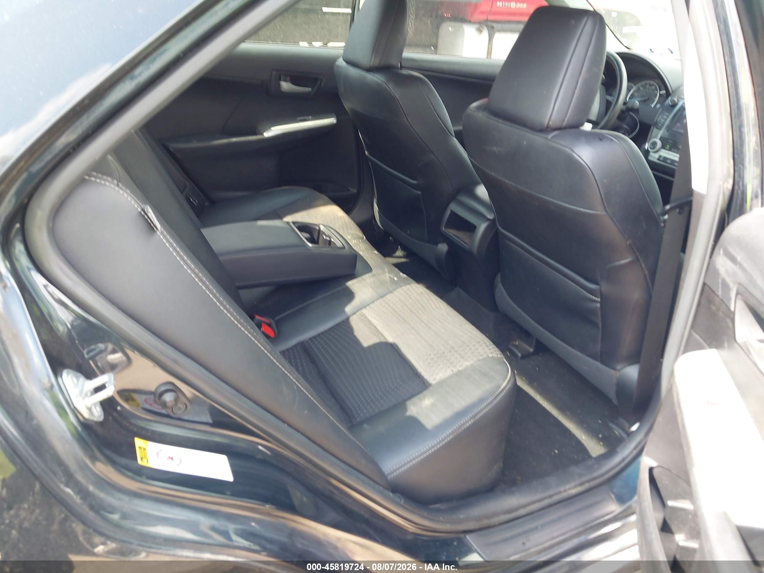 2012 Toyota Camry Se Gray vin: 4T1BF1FK8CU159718