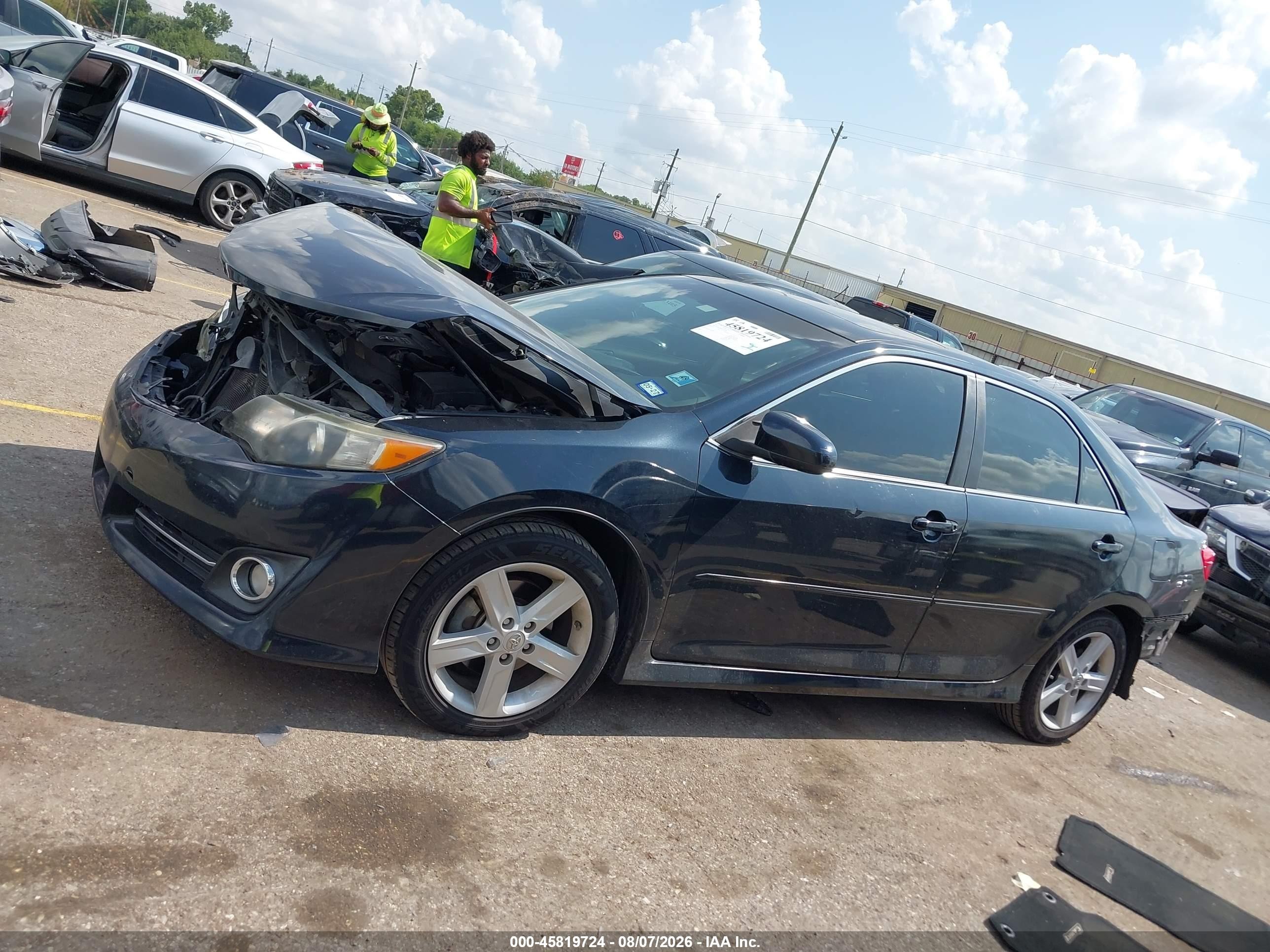 2012 Toyota Camry Se Gray vin: 4T1BF1FK8CU159718