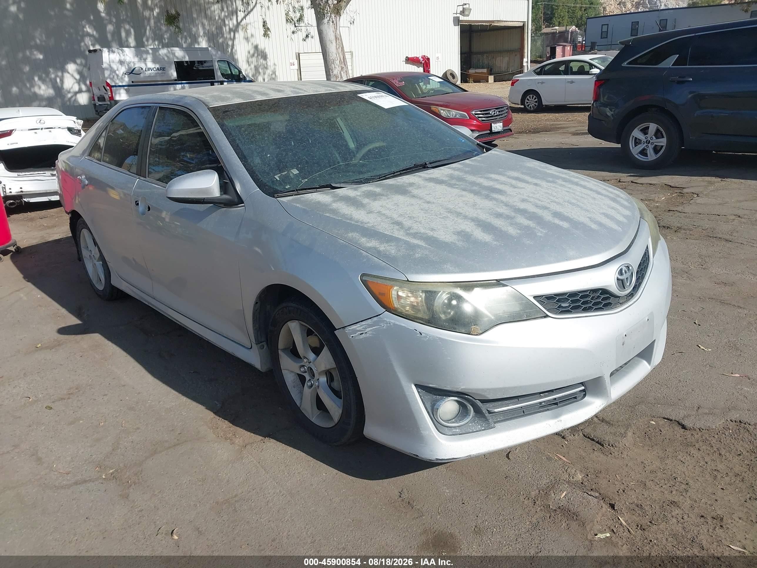 2012 Toyota Camry Se Серебряный vin: 4T1BF1FK8CU163171
