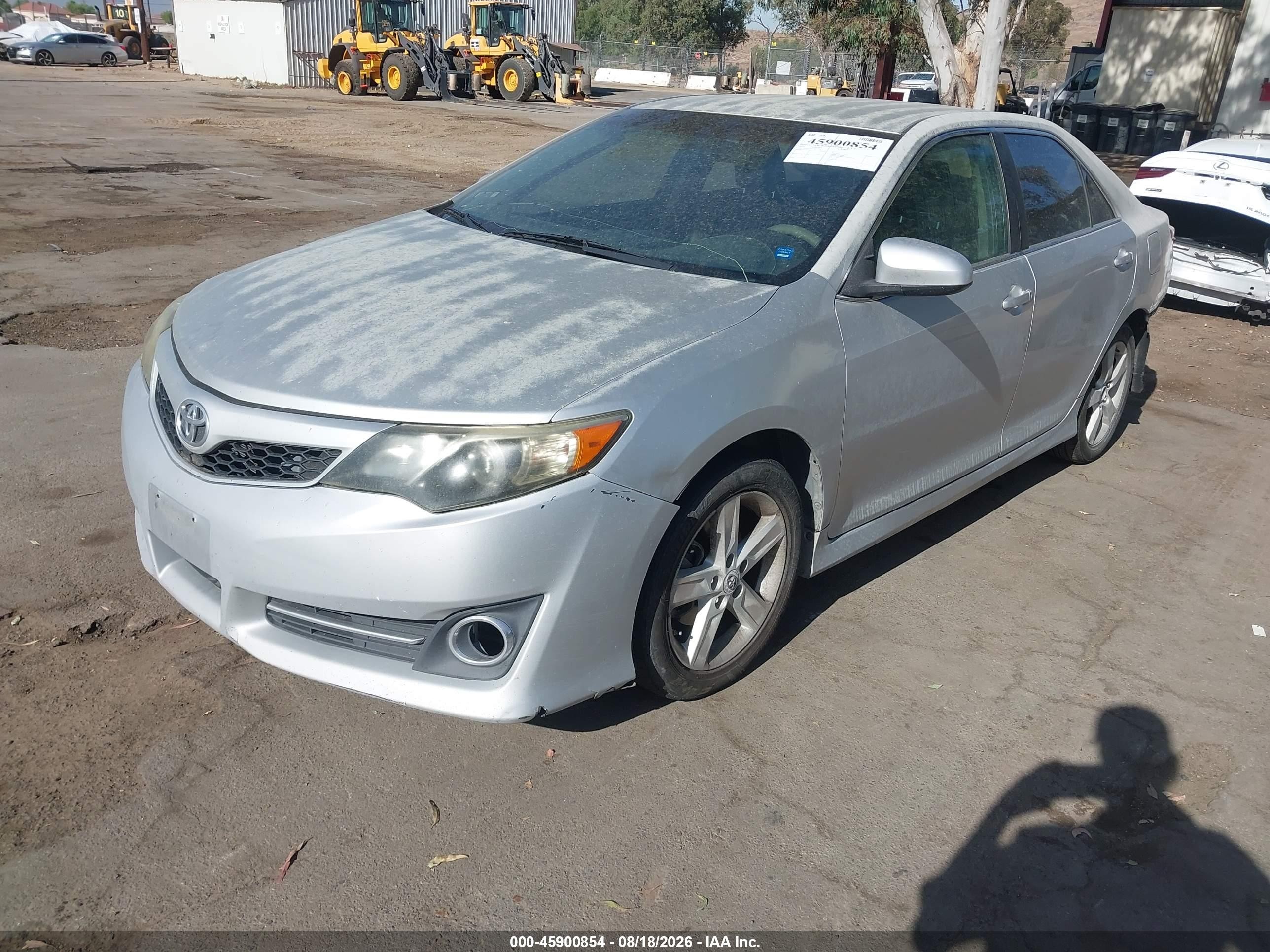 2012 Toyota Camry Se Silver vin: 4T1BF1FK8CU163171