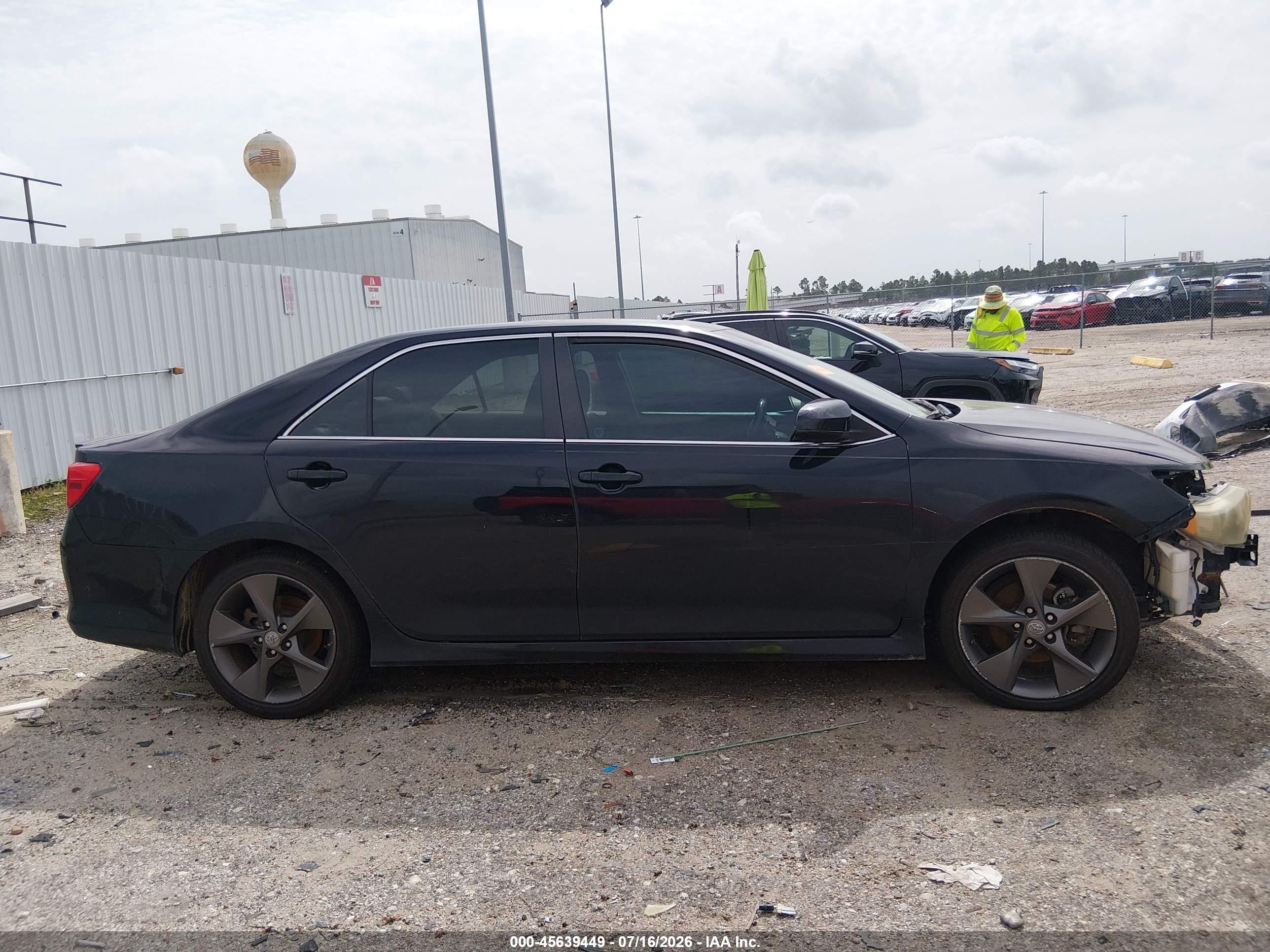 2012 Toyota Camry Se Limited Edition Black vin: 4T1BF1FK8CU169651