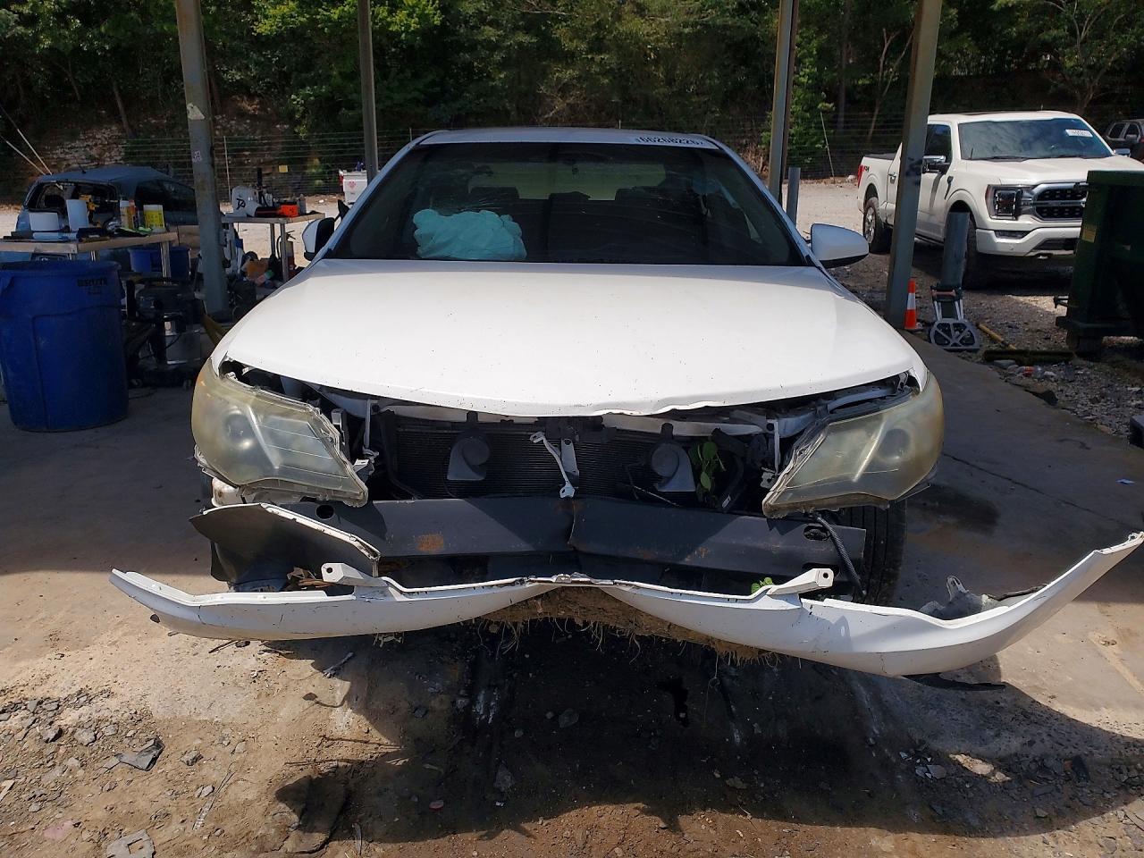 2012 Toyota Camry Se White vin: 4T1BF1FK8CU170234