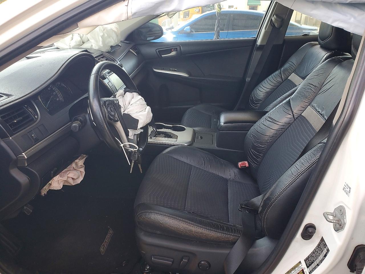 2012 Toyota Camry Se White vin: 4T1BF1FK8CU170234