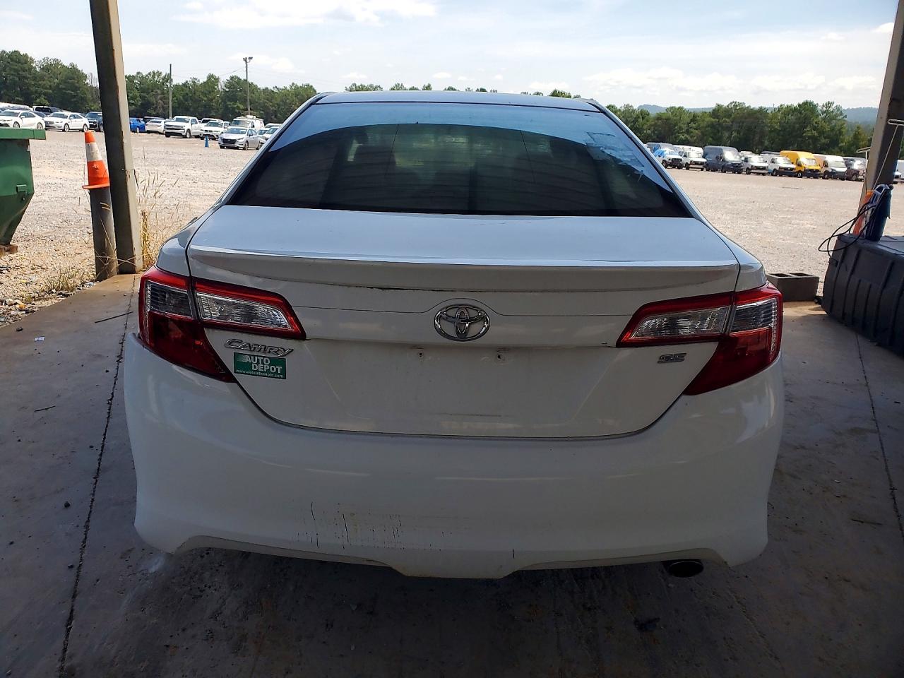 2012 Toyota Camry Se White vin: 4T1BF1FK8CU170234