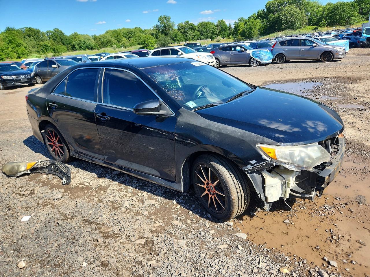 2012 Toyota Camry Se Sport Limited Edition Black vin: 4T1BF1FK8CU172646