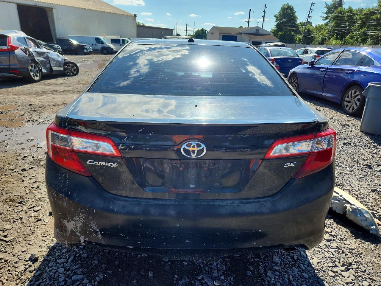 2012 Toyota Camry Se Sport Limited Edition Black vin: 4T1BF1FK8CU172646