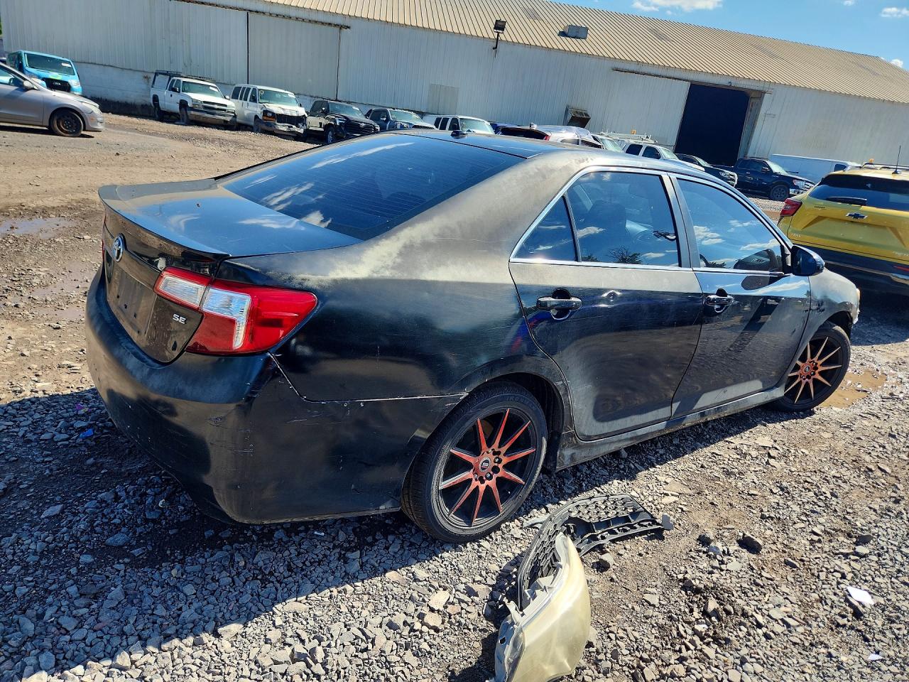 2012 Toyota Camry Se Sport Limited Edition Black vin: 4T1BF1FK8CU172646