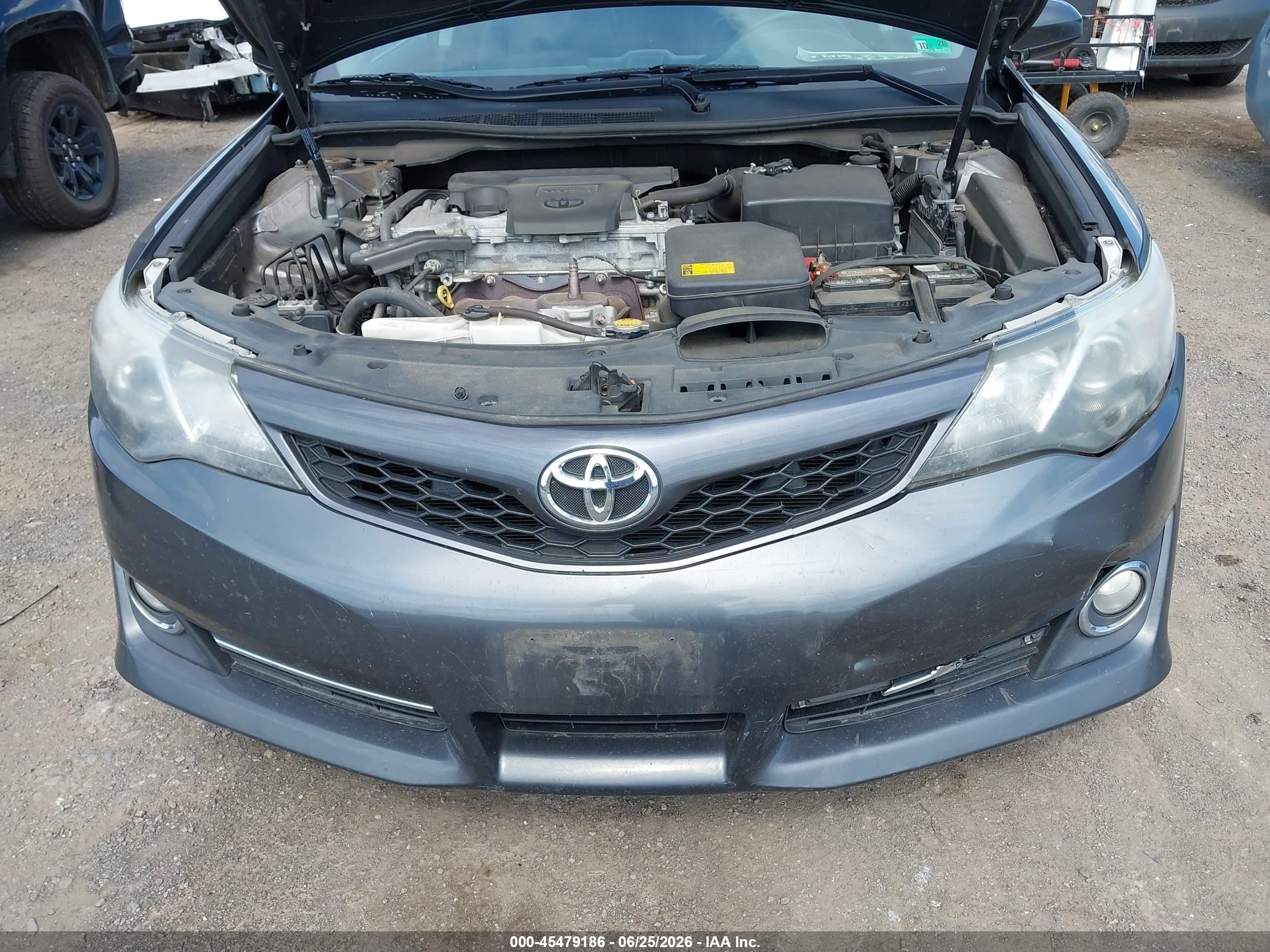 2012 Toyota Camry Se Gray vin: 4T1BF1FK8CU173358
