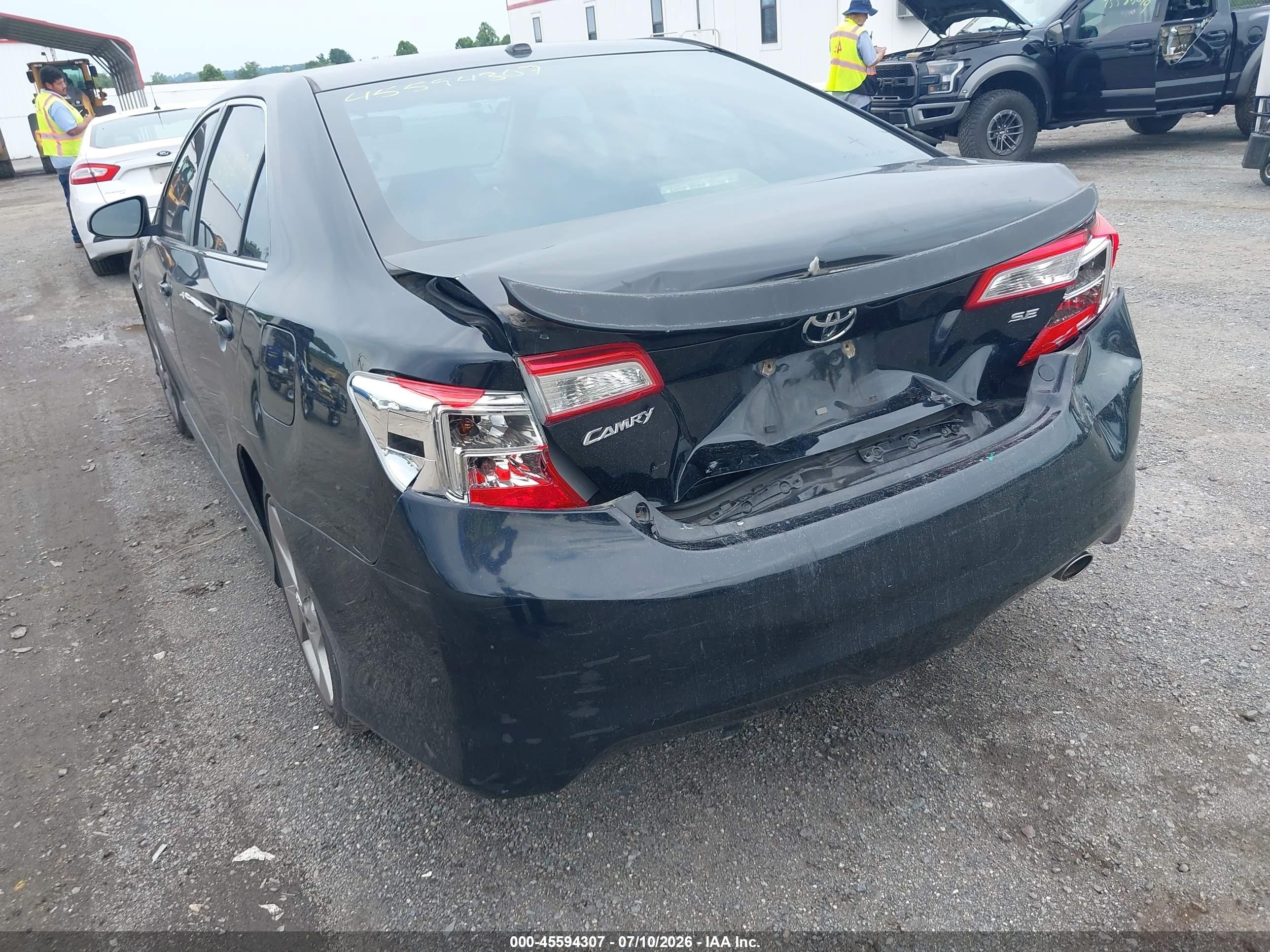 2012 Toyota Camry Se Limited Edition Black vin: 4T1BF1FK8CU175269