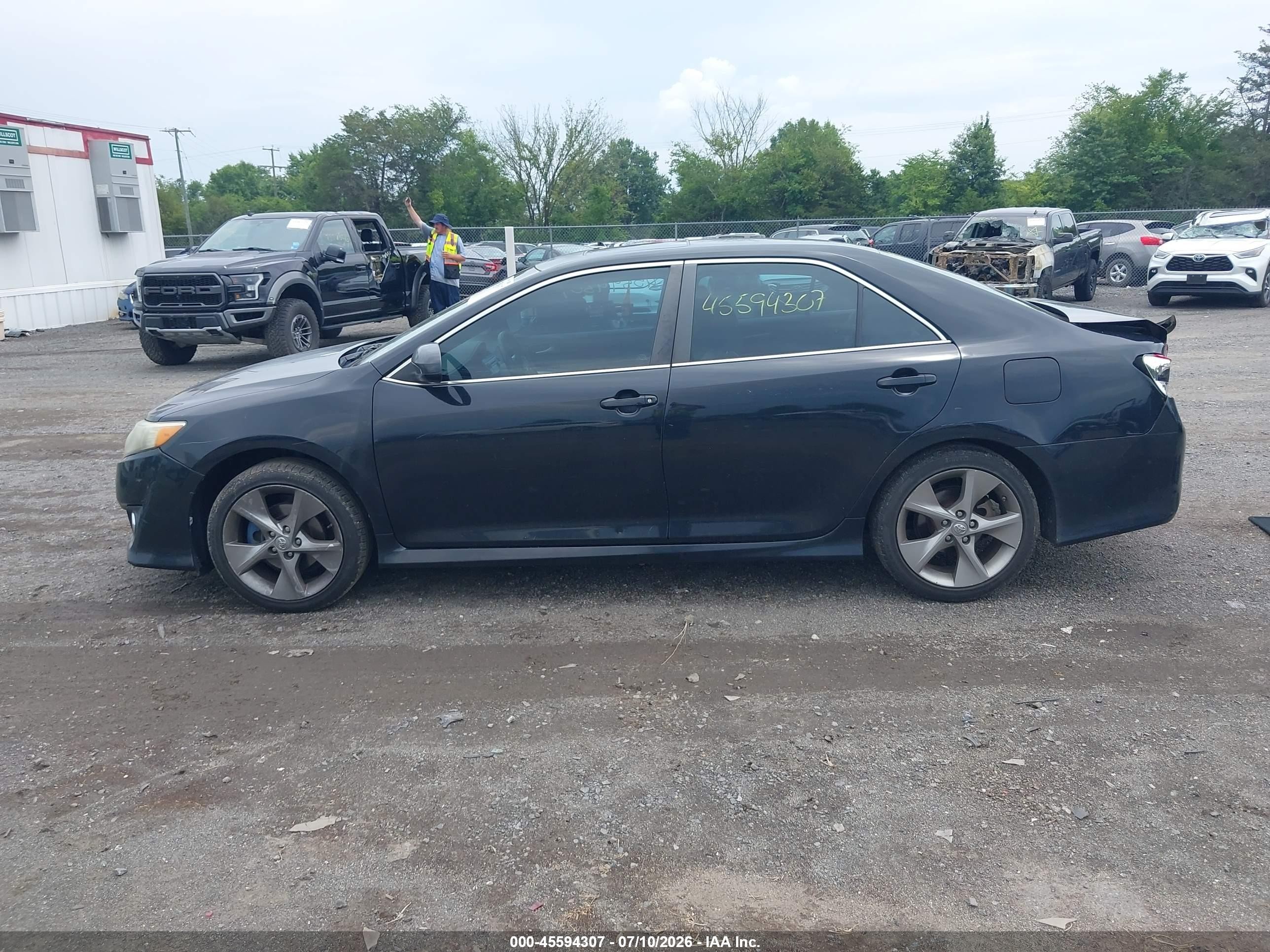 2012 Toyota Camry Se Limited Edition Black vin: 4T1BF1FK8CU175269