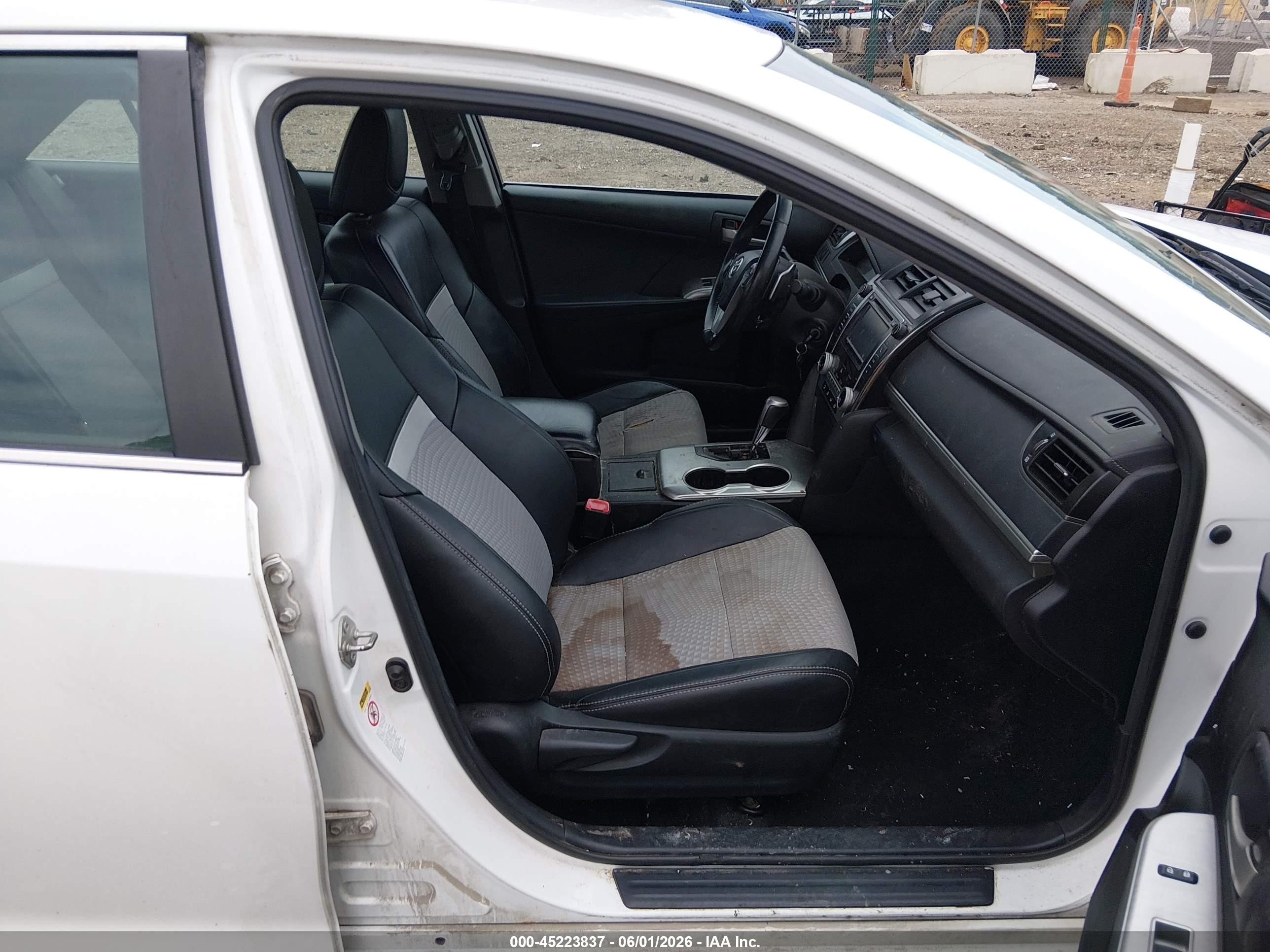 2012 Toyota Camry Se Белый vin: 4T1BF1FK8CU177409