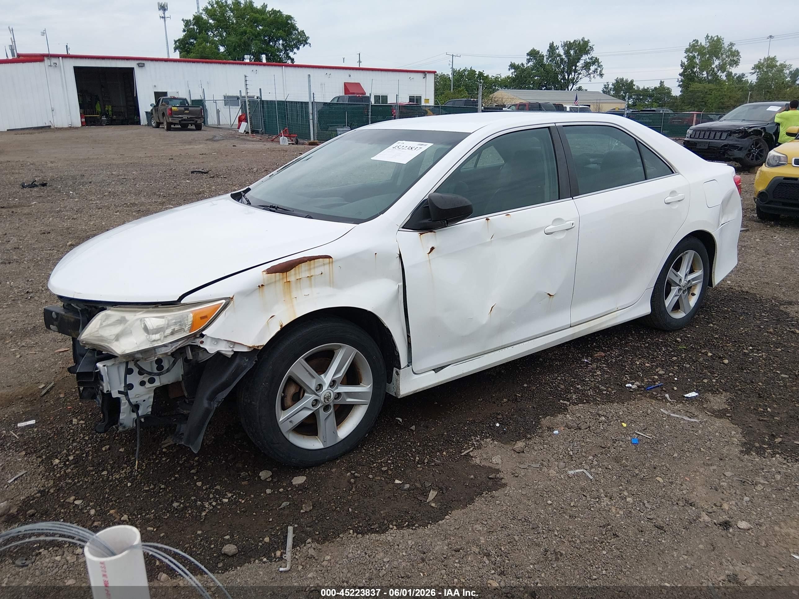 2012 Toyota Camry Se Белый vin: 4T1BF1FK8CU177409