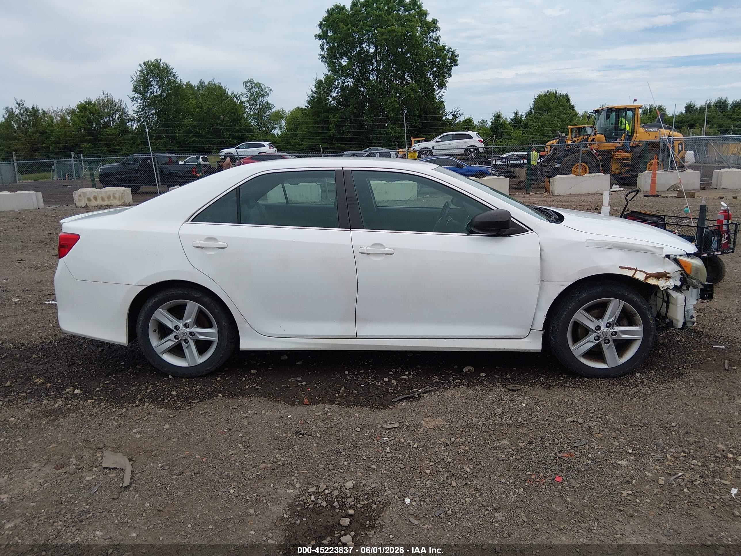 2012 Toyota Camry Se Белый vin: 4T1BF1FK8CU177409
