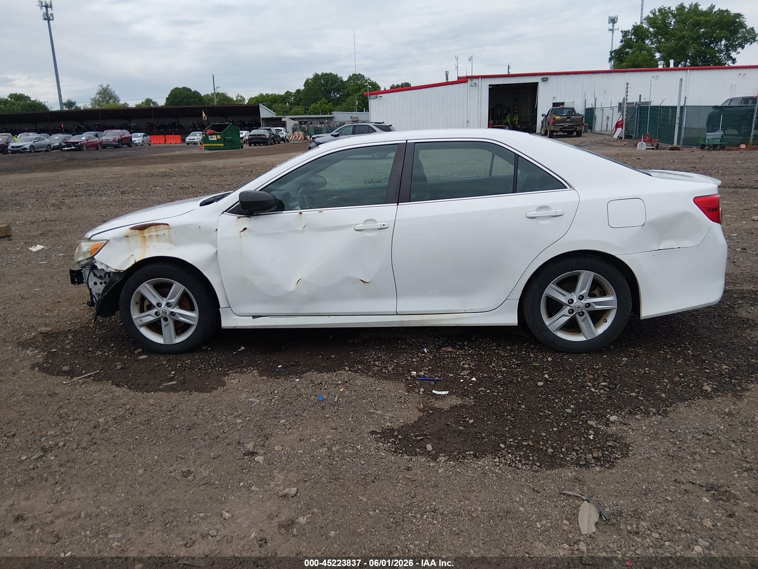 2012 Toyota Camry Se Белый vin: 4T1BF1FK8CU177409