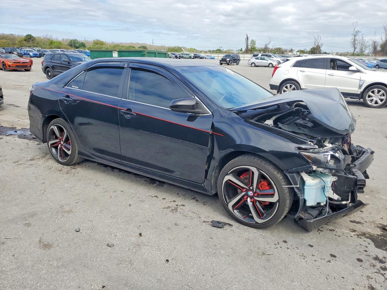 2012 Toyota Camry Base Black vin: 4T1BF1FK8CU181153