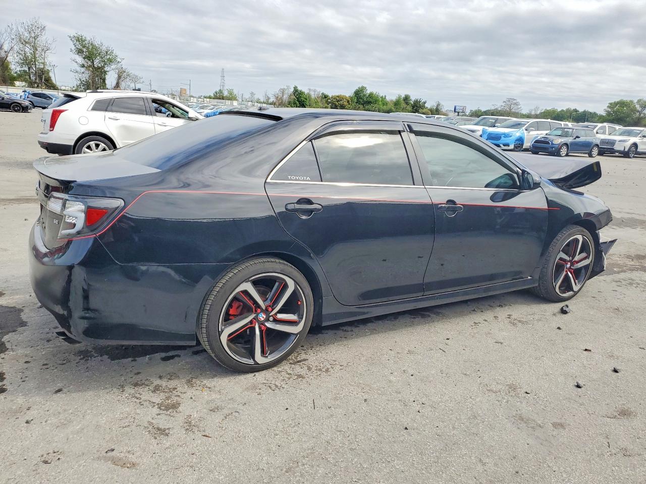 2012 Toyota Camry Base Black vin: 4T1BF1FK8CU181153