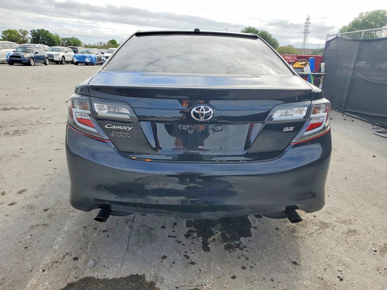 2012 Toyota Camry Base Black vin: 4T1BF1FK8CU181153