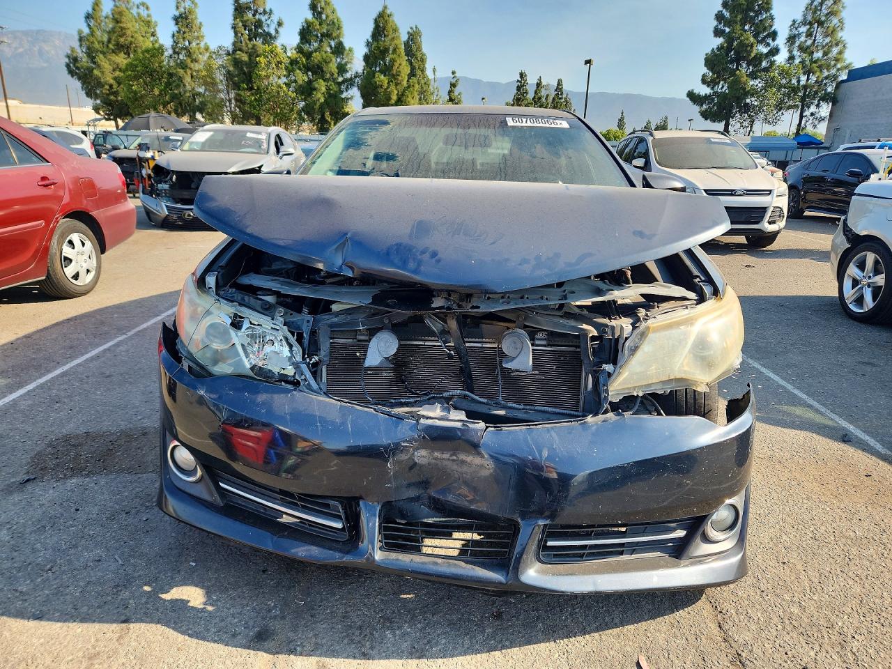2012 Toyota Camry Se Charcoal vin: 4T1BF1FK8CU190466
