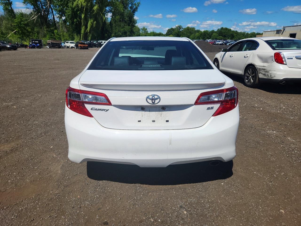 2012 Toyota Camry Se White vin: 4T1BF1FK8CU192282