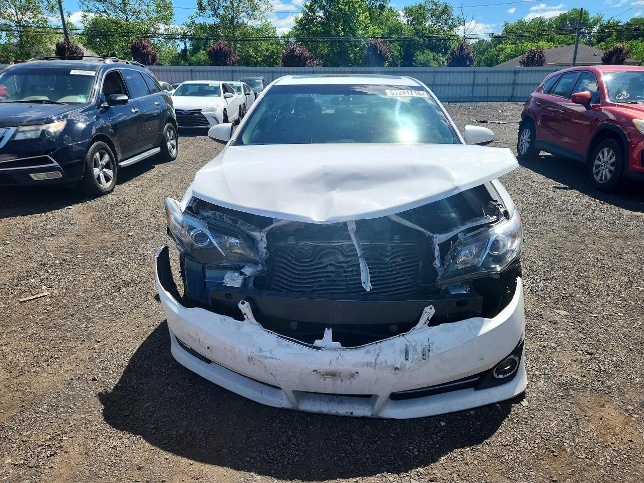 2012 Toyota Camry Se White vin: 4T1BF1FK8CU192282