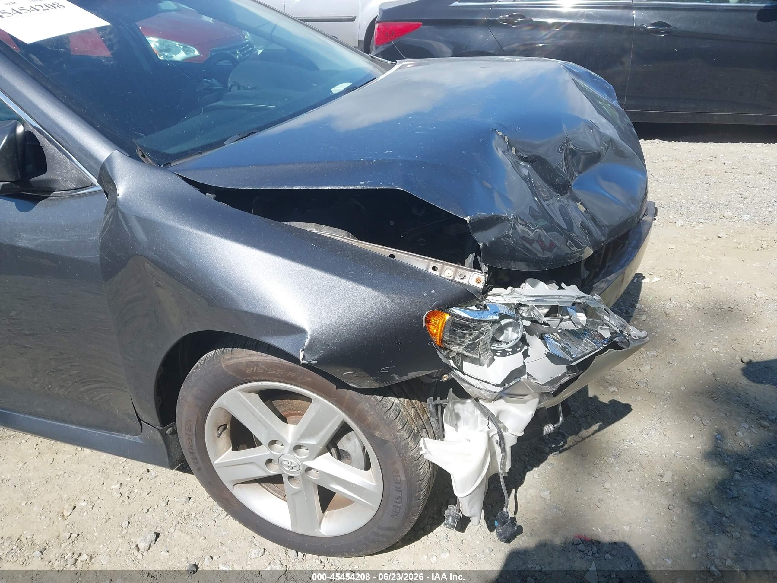 2012 Toyota Camry Se Gray vin: 4T1BF1FK8CU194873