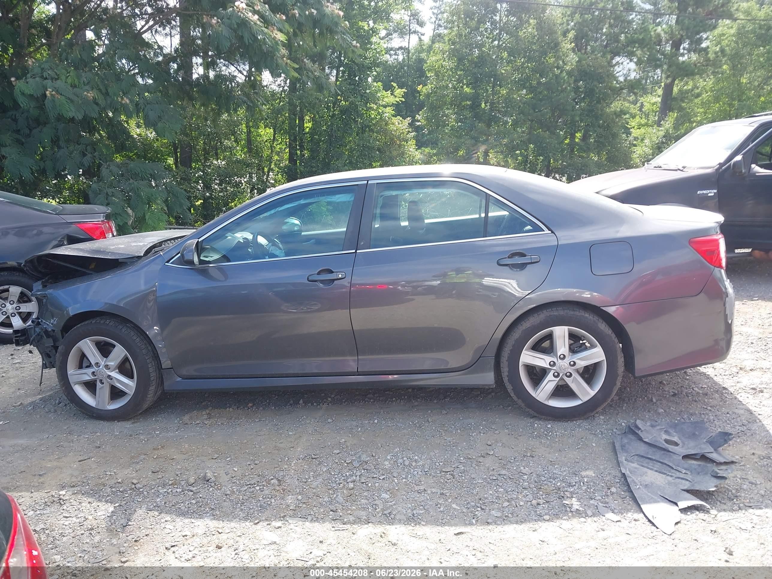 2012 Toyota Camry Se Gray vin: 4T1BF1FK8CU194873
