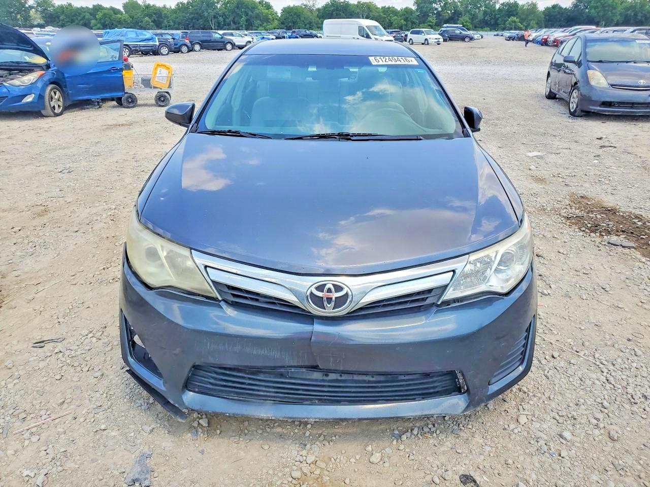 2012 Toyota Camry Le Gray vin: 4T1BF1FK8CU200560