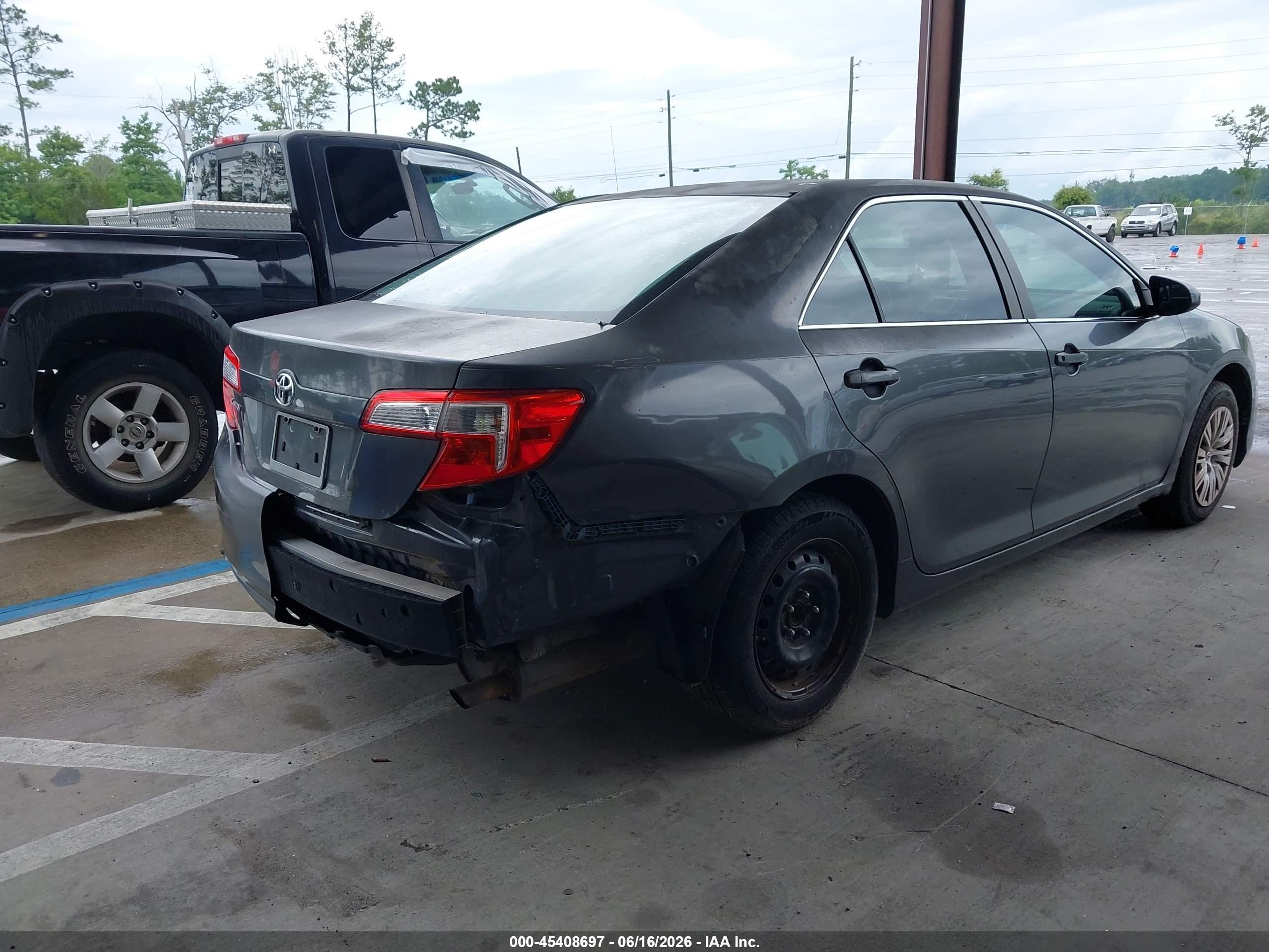2012 Toyota Camry L Серый vin: 4T1BF1FK8CU501488