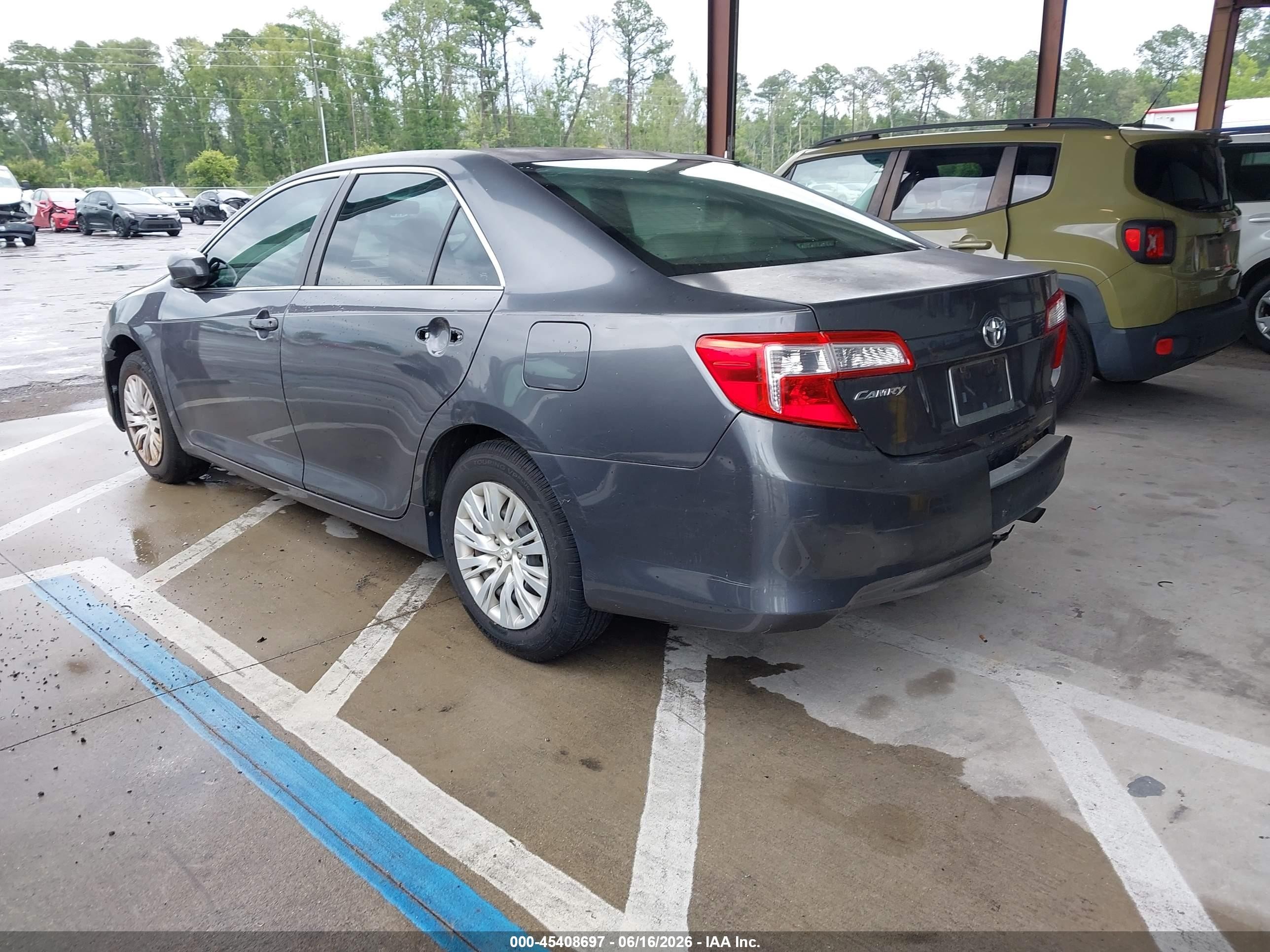 2012 Toyota Camry L Серый vin: 4T1BF1FK8CU501488
