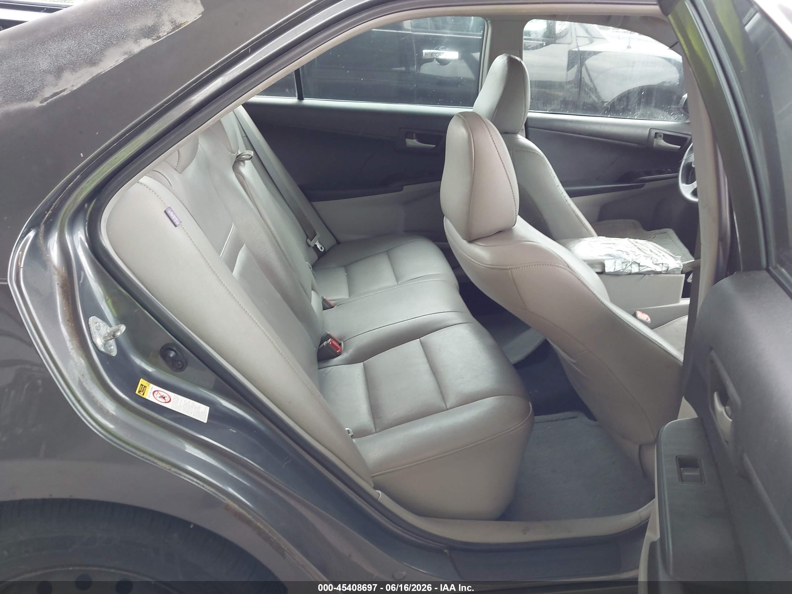 2012 Toyota Camry L Серый vin: 4T1BF1FK8CU501488