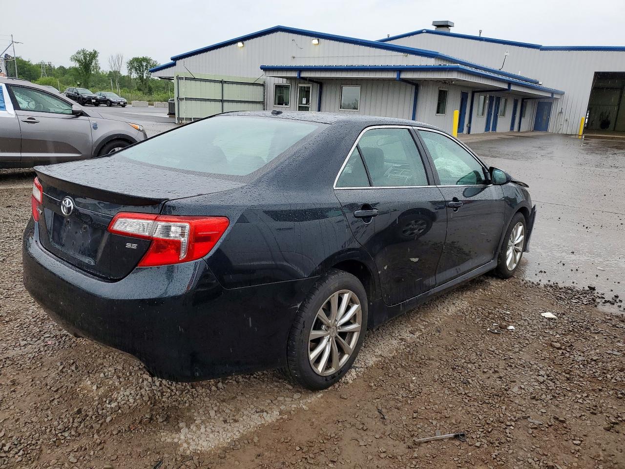 2012 Toyota Camry Se Black vin: 4T1BF1FK8CU502754