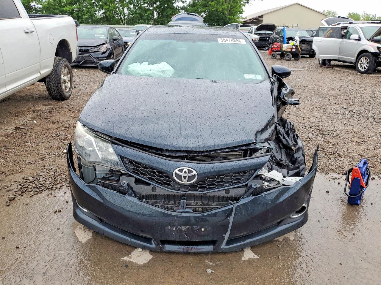 2012 Toyota Camry Se Black vin: 4T1BF1FK8CU502754