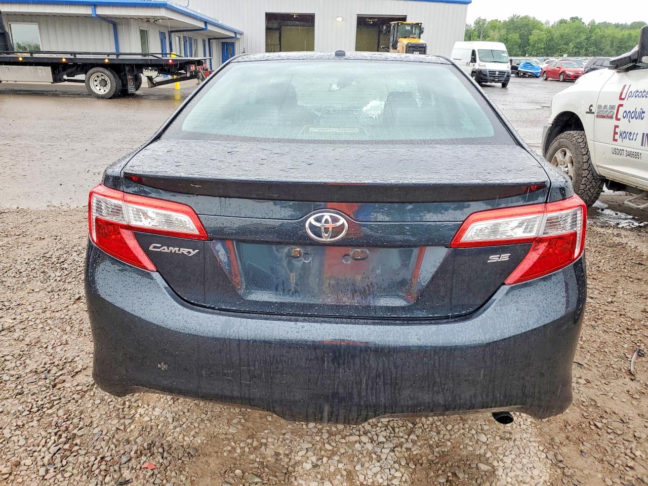 2012 Toyota Camry Se Black vin: 4T1BF1FK8CU502754