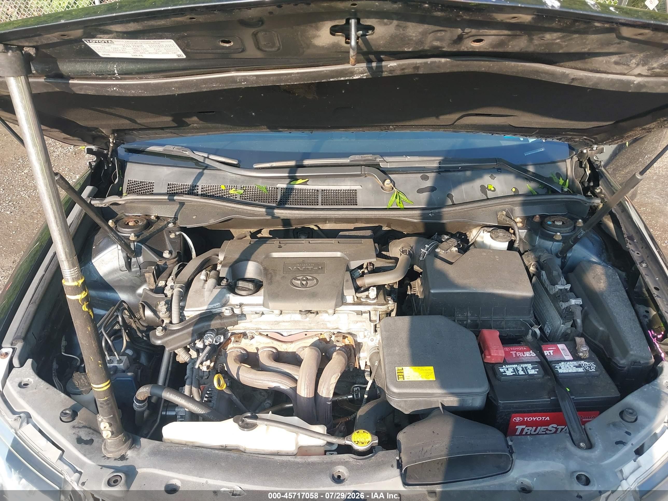 2012 Toyota Camry Se Черный vin: 4T1BF1FK8CU508019