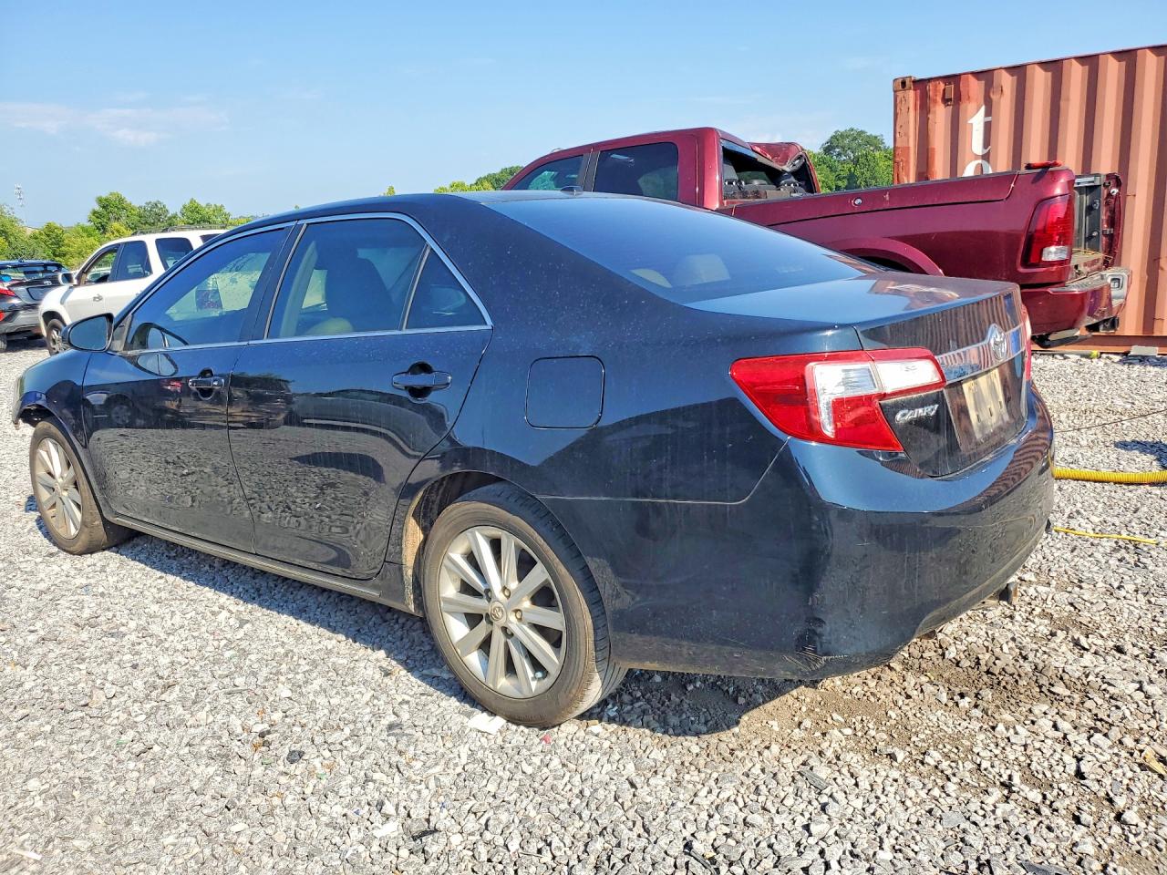 2012 Toyota Camry Xle Black vin: 4T1BF1FK8CU514497