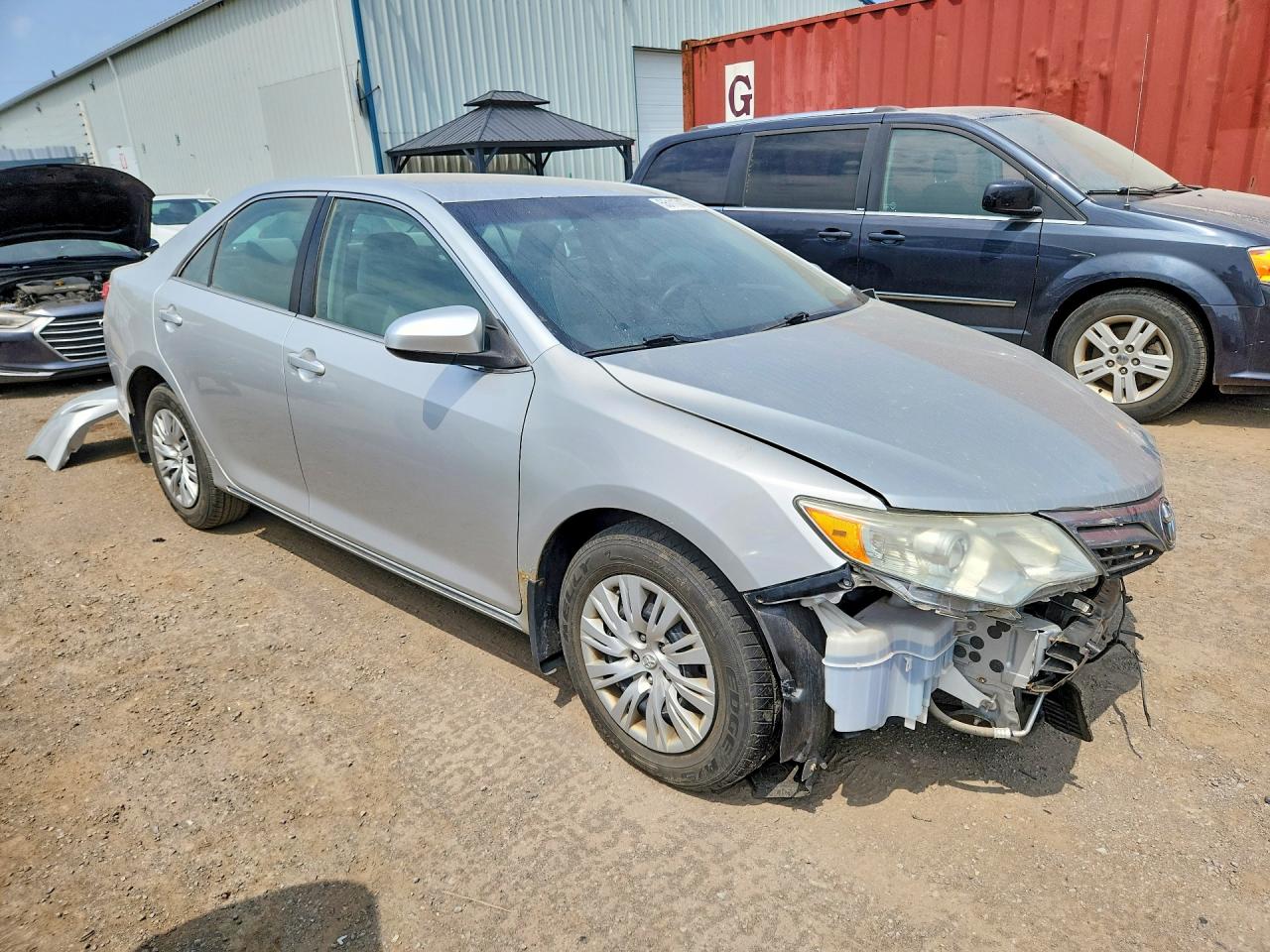 2012 Toyota Camry L Silver vin: 4T1BF1FK8CU520994