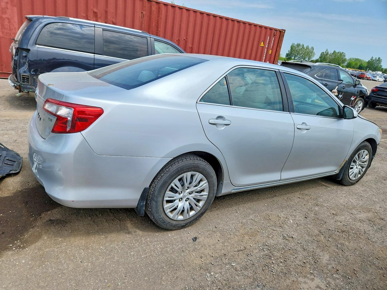 2012 Toyota Camry L Silver vin: 4T1BF1FK8CU520994