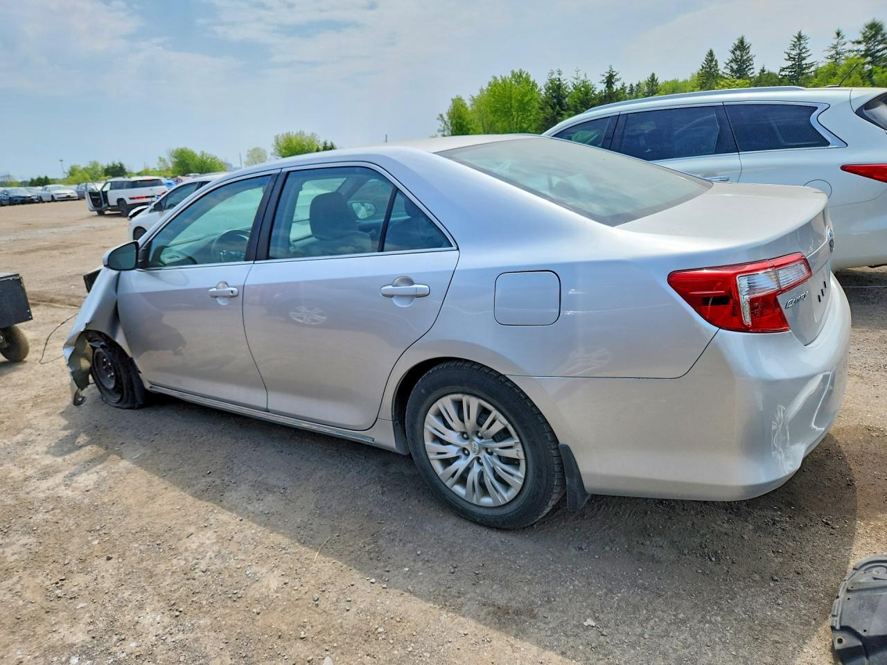 2012 Toyota Camry L Silver vin: 4T1BF1FK8CU520994