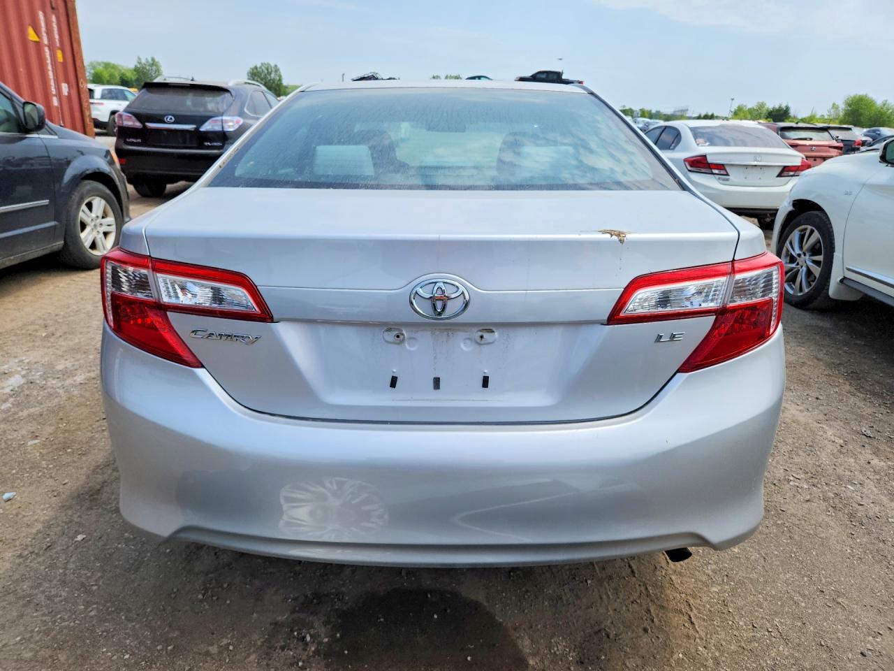 2012 Toyota Camry L Silver vin: 4T1BF1FK8CU520994
