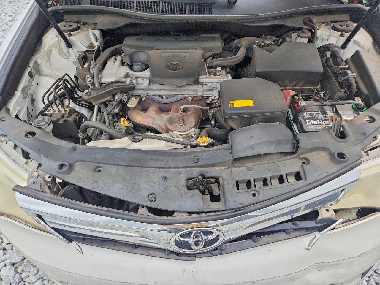 2012 Toyota Camry Le White vin: 4T1BF1FK8CU531753