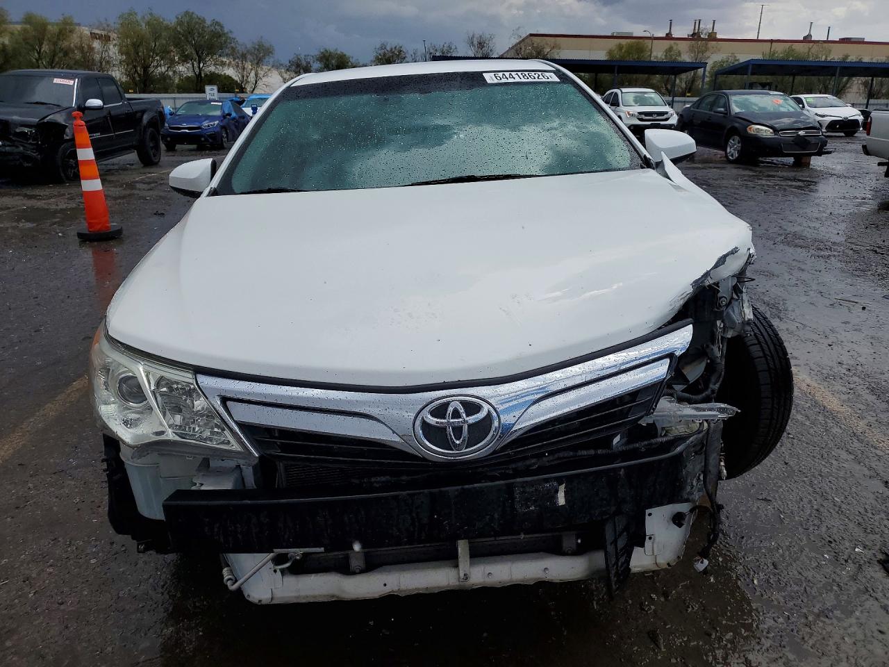 2012 Toyota Camry Le White vin: 4T1BF1FK8CU532241
